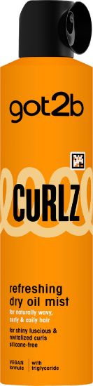 Pilt Got2b Curls Refreshing Dry Oil Mist 200ml