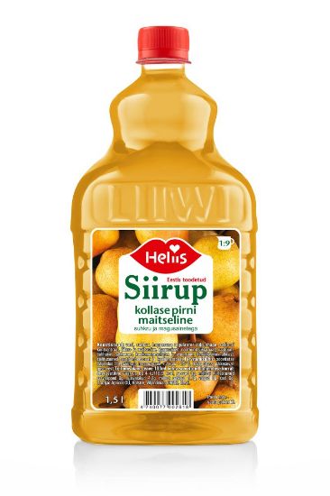 Pilt Heliis siirup pirnimaitseline 1,5L