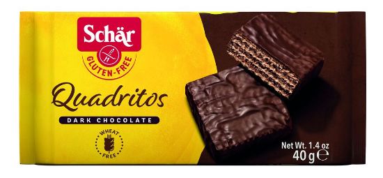 Pilt (PARIM ENNE) Schär Quadritos šokolaadivahvel, gluteenivaba 40g