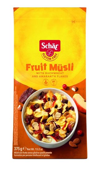 Pilt Schär puuviljamüsli gluteenivaba 375g