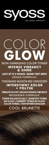 Pilt Syoss ColorGLOW tooniv juuksevärv JAHE BRÜNETT 100 ml*