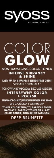 Pilt Syoss ColorGLOW tooniv juuksevärv SÜGAV BRÜNETT 100 ml*