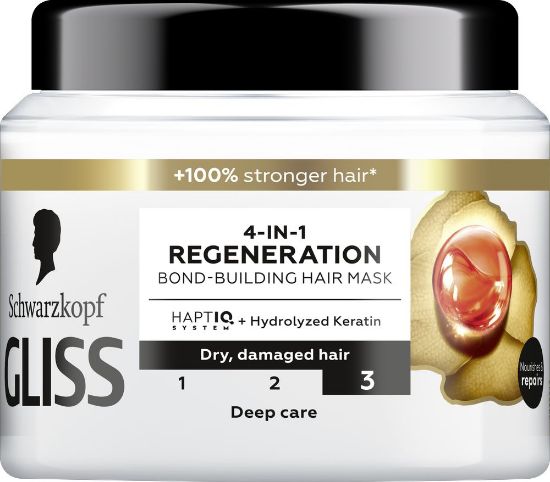 Pilt Gliss juuksemask 4in1 REGENERATION 400ml