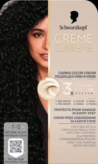 Pilt Schwarzkopf Crème Supreme 1-0 SÜSIMUST