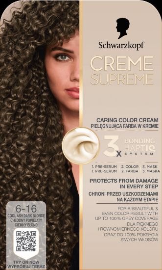 Pilt Schwarzkopf Crème Supreme 6-16 KÜLM PÄRLIPRUUN