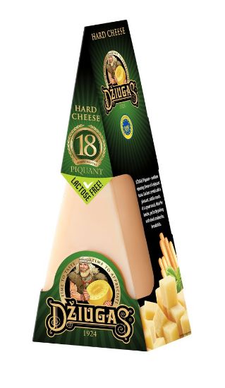 Pilt DŽIUGAS Kõva juust Piquant, 18 kuud, 40% 180g