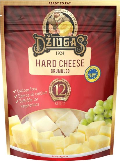 Pilt DŽIUGAS juustu snäkk Mild, 12 kuud, 40% 100g
