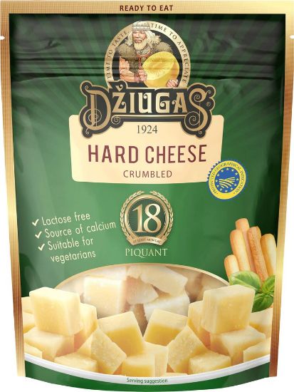 Pilt DŽIUGAS juustu snäkk Piquant, 18 kuud, 40% 100g