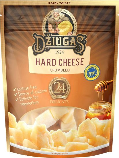Pilt DŽIUGAS juustu snäkk Delicante, 24 kuud, 40% 100g
