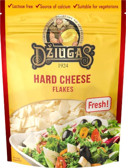 Pilt DŽIUGAS kõvajuustu laastud, 40%, 100g