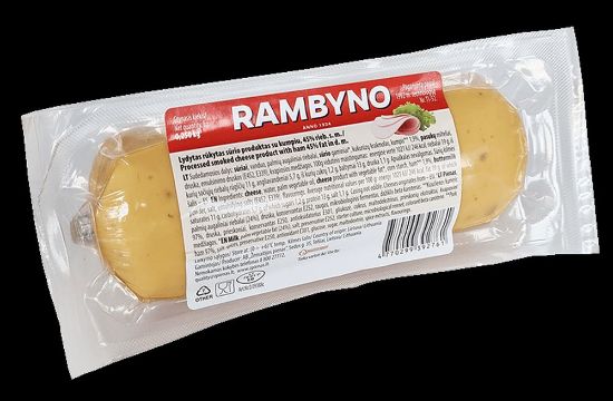 Pilt Rambyno sulatatud juust singiga , 45% rasva, 250g