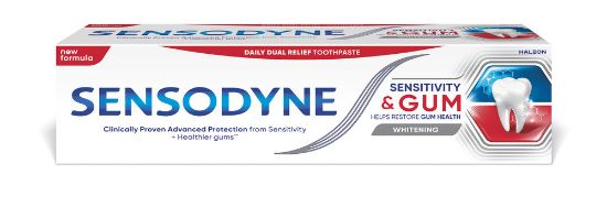 Pilt Sensodyne hambapasta Sensitivity & Gum Whitening 75 ml