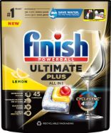 Pilt FINISH Ultimate PLUS 45 tab. Lemon