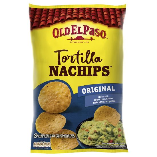 Pilt Old el Paso maisikrõpsud Nachips soolaga 185g