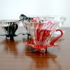 Pilt HARIO V60 koonus klaas punane 01