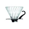 Pilt HARIO V60 koonus klaas must 02