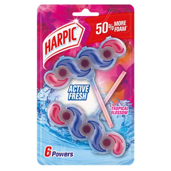 Pilt HARPIC wc seep Tropical Blossom DUO
