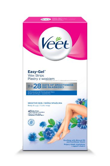 Pilt VEET vahaplaaster COLD WAX 40 SENSITIVE