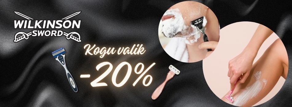 Wilkinson raseerijad -20%