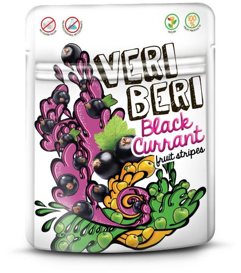 Pilt Veri Beri mustsõstrakangikesed 50g
