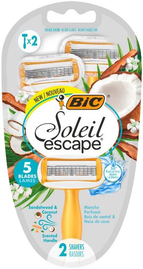 Pilt Bic raseerija Soleil Escape 5 sandlipuu-kookose 2tk