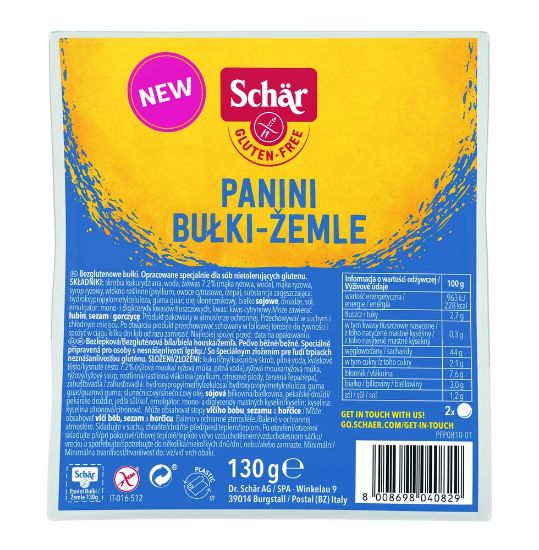 Pilt (PARIM ENNE) Schär Panini White sai, gluteenivaba 130g