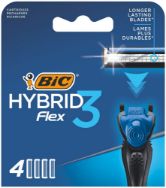 Pilt Bic raseerija Hybrid 3 Flex varuterad 4tk
