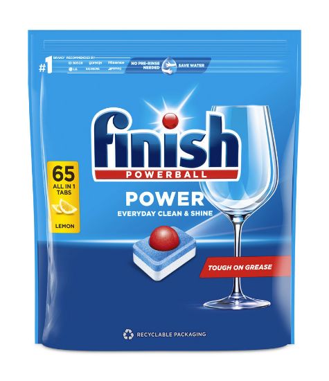 Pilt FINISH Power 65 tab. Lemon