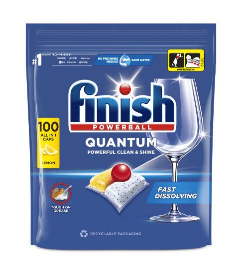 Pilt FINISH Quantum 100 tab. Lemon