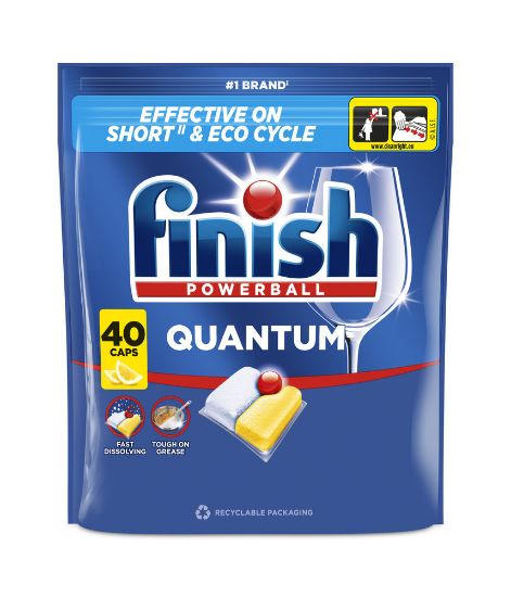 Pilt FINISH Quantum 40 tab. Lemon