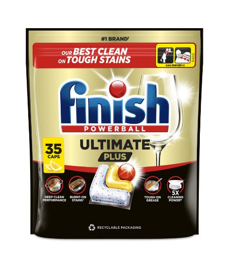 Pilt FINISH Ultimate PLUS 35 tab. Lemon