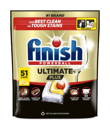 Pilt FINISH Ultimate PLUS 51 tab. Lemon