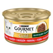 Pilt Gourmet Gold kiisueine Succulent Delights veisega 85g
