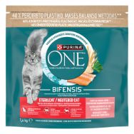 Pilt One kuiv kassitoit Steril lõhe 1,4kg