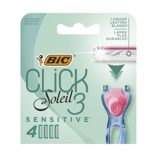 Pilt Bic varuterad Soleil click sensitive 4tk*