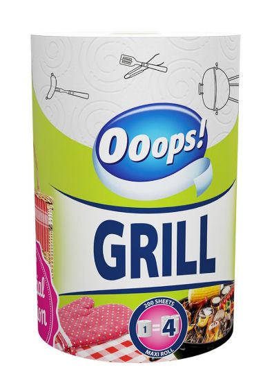 Pilt Ooops! Grill paberkäterätik  200 lehte