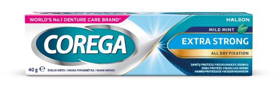 Pilt Corega hambaproteeside fikseerimiskreem Eriti Tugev 40g