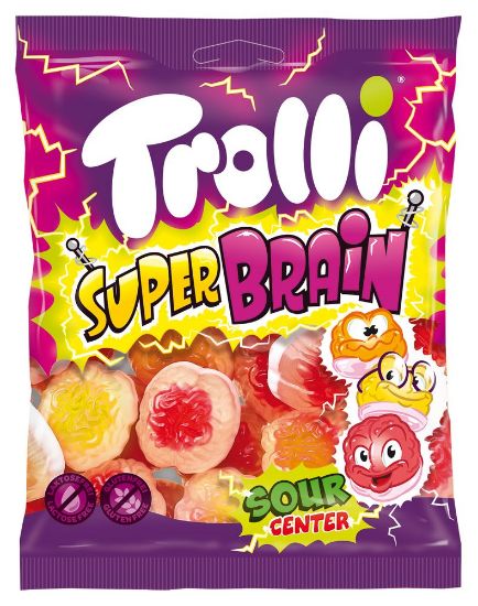 Pilt Trolli kummikommid Super Brain 100g