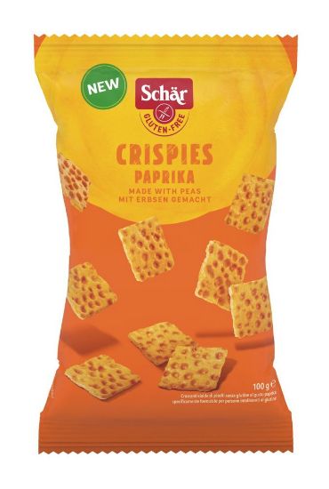 Pilt Schär Crispies, paprikamaitselised krõpsud gluteenivaba 100g