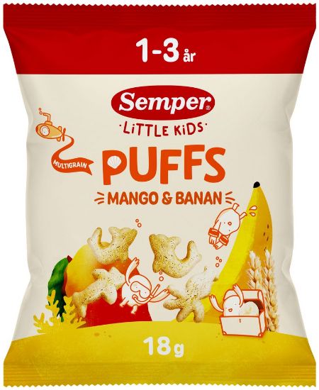 Pilt Semper mitmeviljamaius mangomaitseline 18g 1-3Y