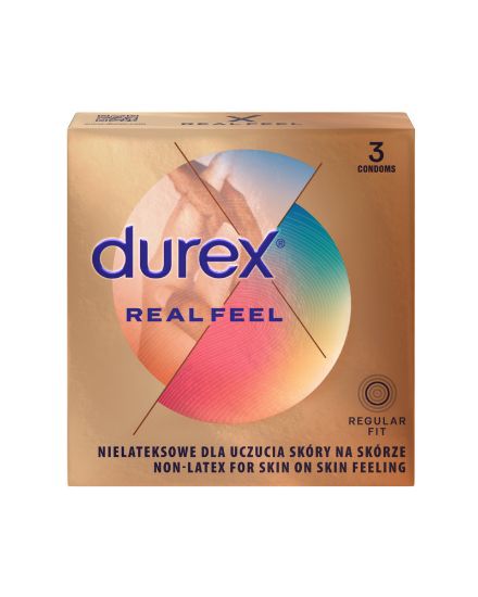 Pilt DUREX Kondoomid DUREX Real Feel N3 3tk