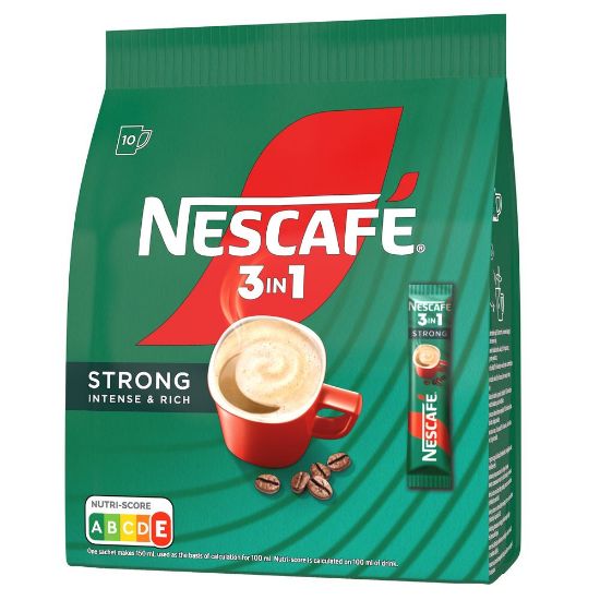 Pilt Nescafé 3in1 Strong lahustuv kohvijook (10x14g)
