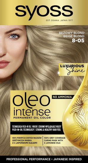 Pilt Syoss Oleo Intense 8-05 BEEŽBLOND