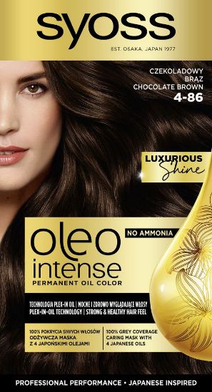 Pilt Syoss Oleo Intense 4-86 ŠOKOLAADPRUUN