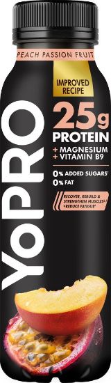 Pilt YOPRO proteiini joogijogurt virsiku-granadilli 300G