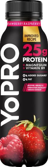 Pilt YOPRO proteiini joogijogurt maasika-vaarika 300G
