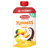 Pilt Semper Yummies mango 120g 1-3a.