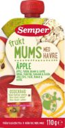 Pilt (PARIM ENNE) Semper puuviljapüree Frukt Mums kaera-õuna 6k 110g