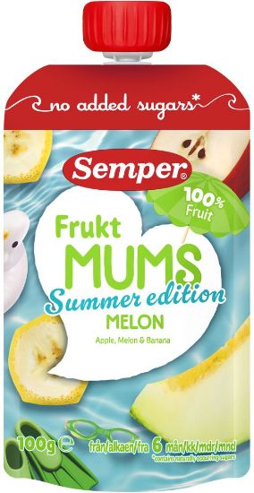 Pilt Semper Fruktmums Limited edition Melon 6k 100g