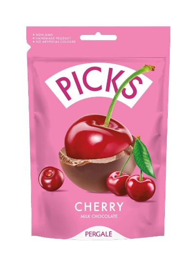 Pilt Pergale Picks külmkuivatatud kirss glasuuris 90g